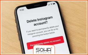 آموزش حذف اکانت اینستاگرام