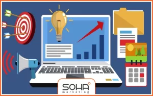 برگ‌ها و میوه‌های درخت بازاریابی دیجیتال شما را به سود و بازگشت سرمایه می‌رسانند.