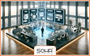 راهنمای کامل استراتژی توزیع محتوا از کانال‌های owned و earned تا paid و shared