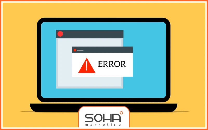 انواع ارورهای وبسایت و راهکارهای حرفهای عیبیابی